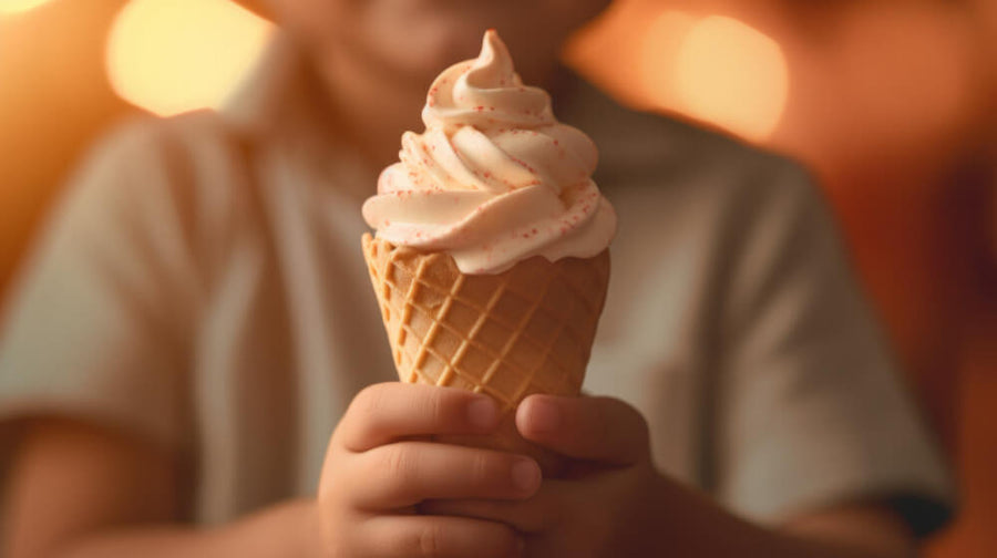 The Ninja Swirl by Creami machine showing its soft serve dispensing nozzle for anyone asking which ninja creami should i get for soft serve at home.