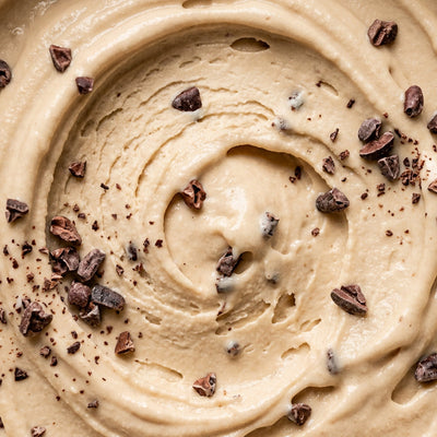Mint Cacao Crunch Ninja Creami mix-in with crunchy cacao nibs.