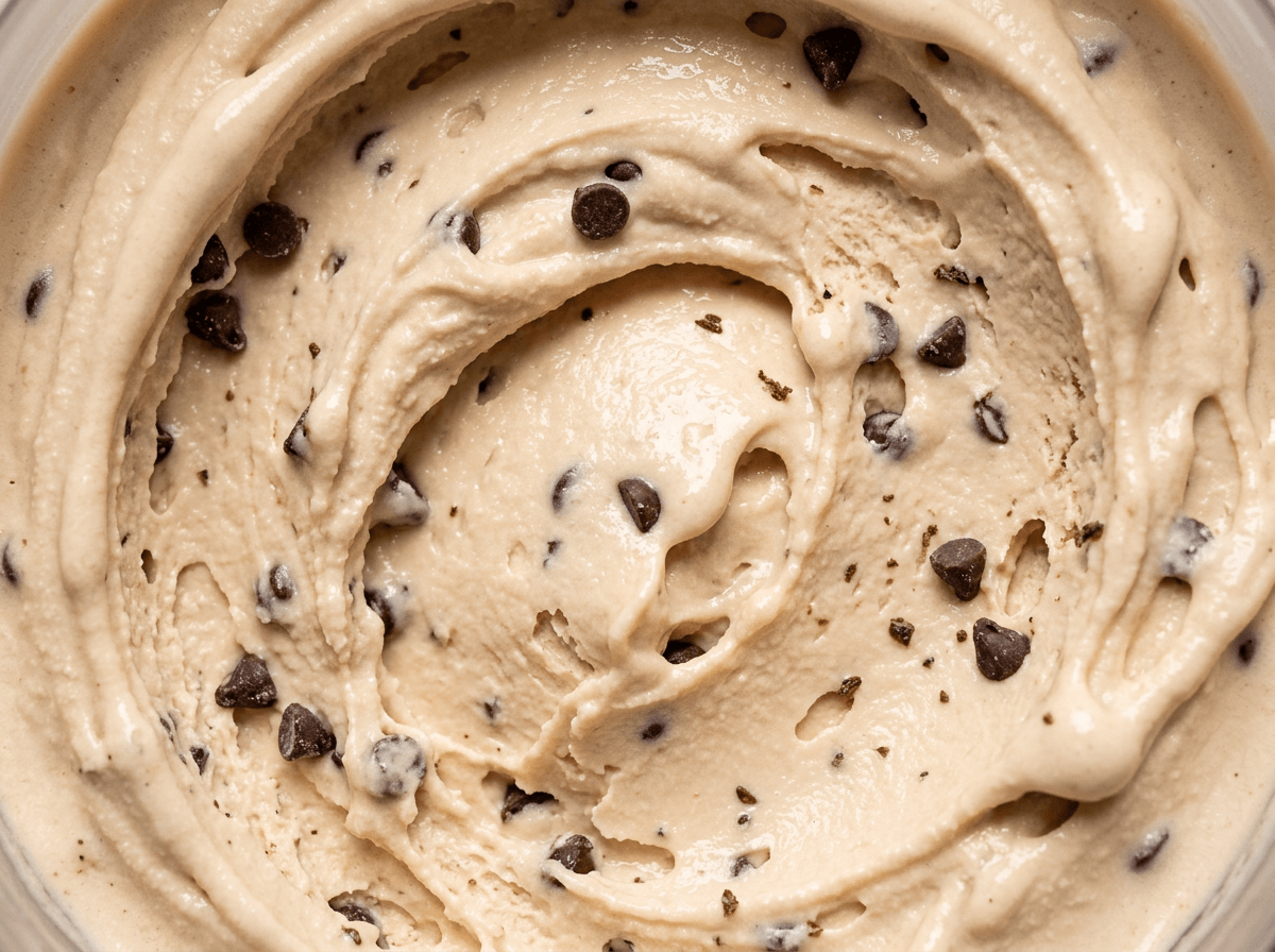 Mint Chip Overload Ninja Creami mix-in with mini chocolate chips.