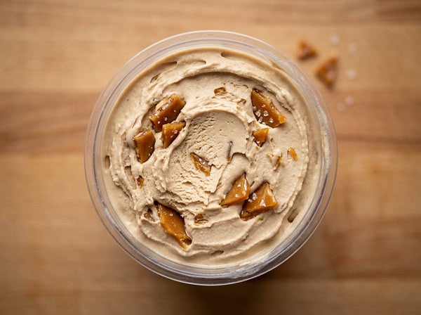 Toffee Bark & Sea Salt Crunch Ninja Creami mix-in with toffee shards and sea salt.