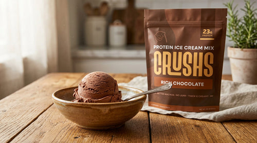 Made with real dairy and no added sugar. Just milk, your Creami, and CRUSHS.