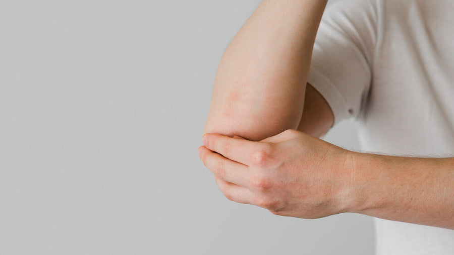 Close-up of arm muscle highlighting the importance of preserving lean mass and how to prevent muscle loss on GLP-1