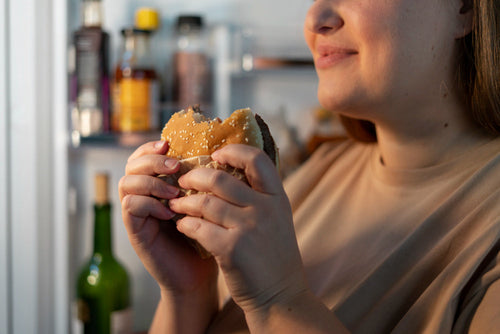 If you're eating but not actually hungry, your brain might just be looking for something to do.