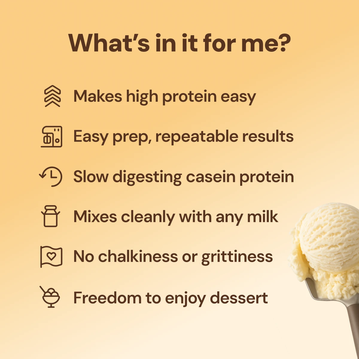 CRUSHS Protein Ice Cream Mix