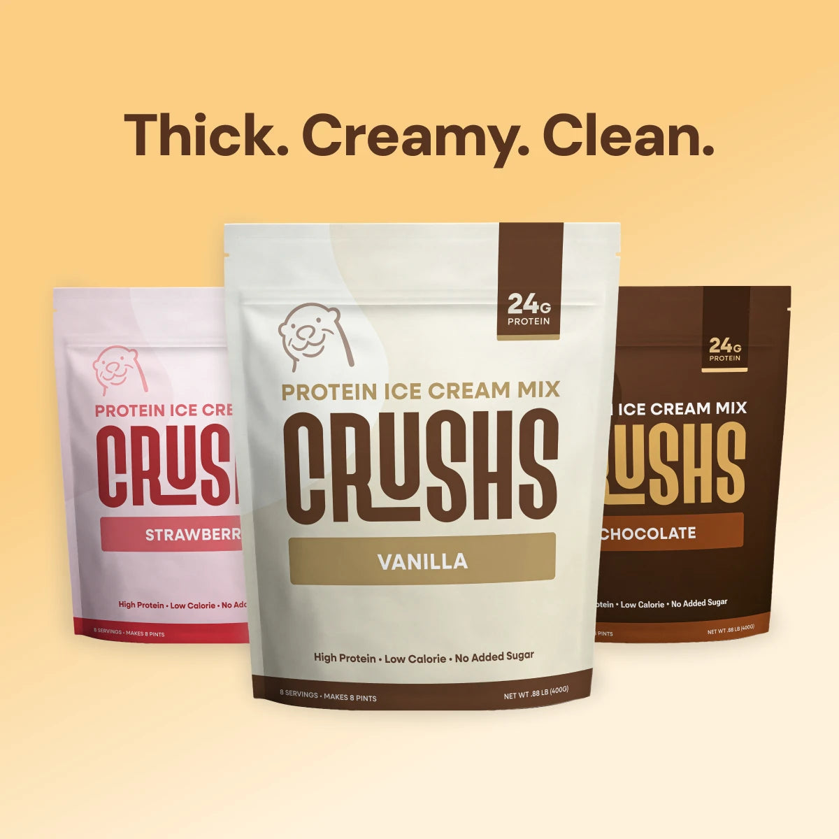 CRUSHS Protein Ice Cream Mix