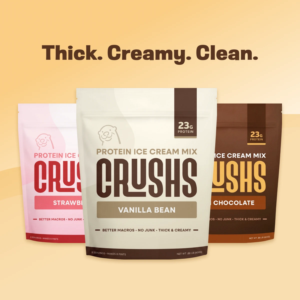 CRUSHS Protein Ice Cream Mix