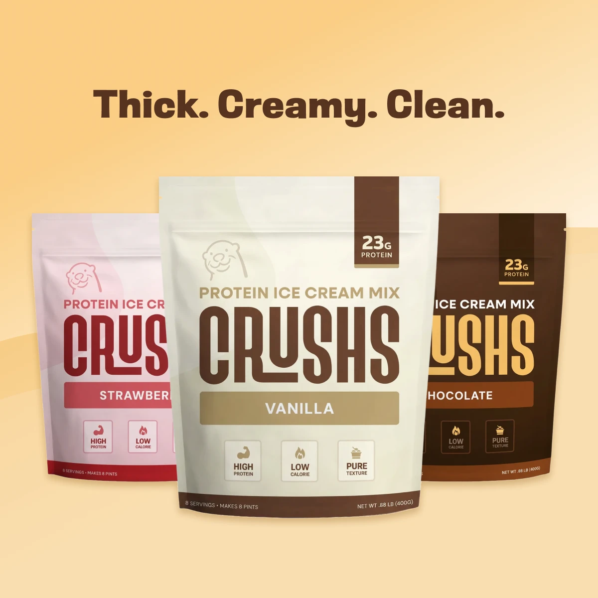 CRUSHS Protein Ice Cream Mix