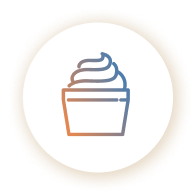 icon of a cup of ice cream