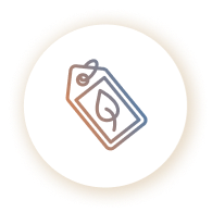 icon  of a clean label